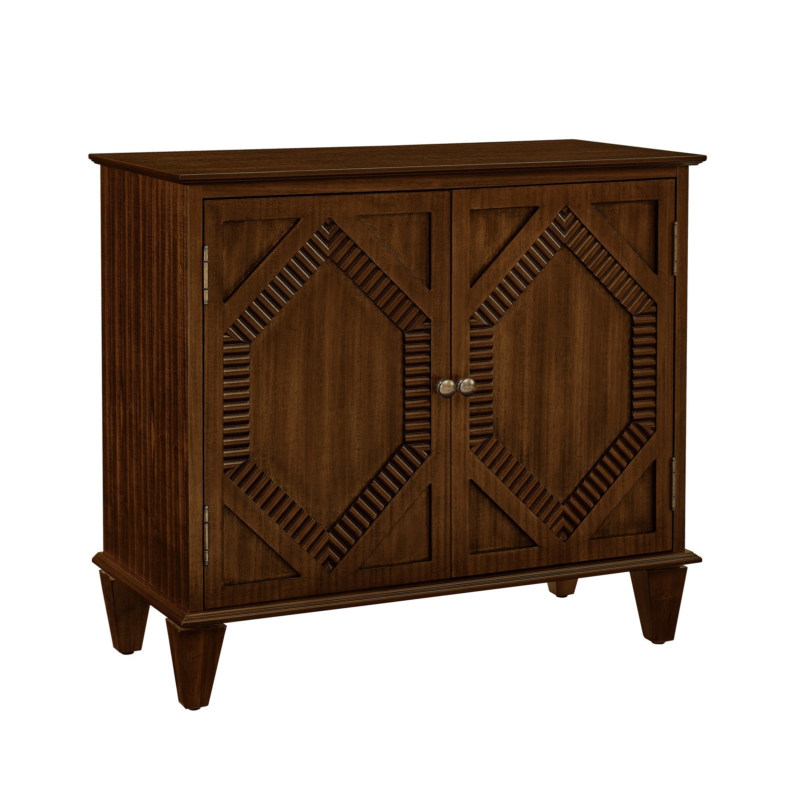 33.6' Retro Wooden Sideboard Buffet Cabinet with Storage